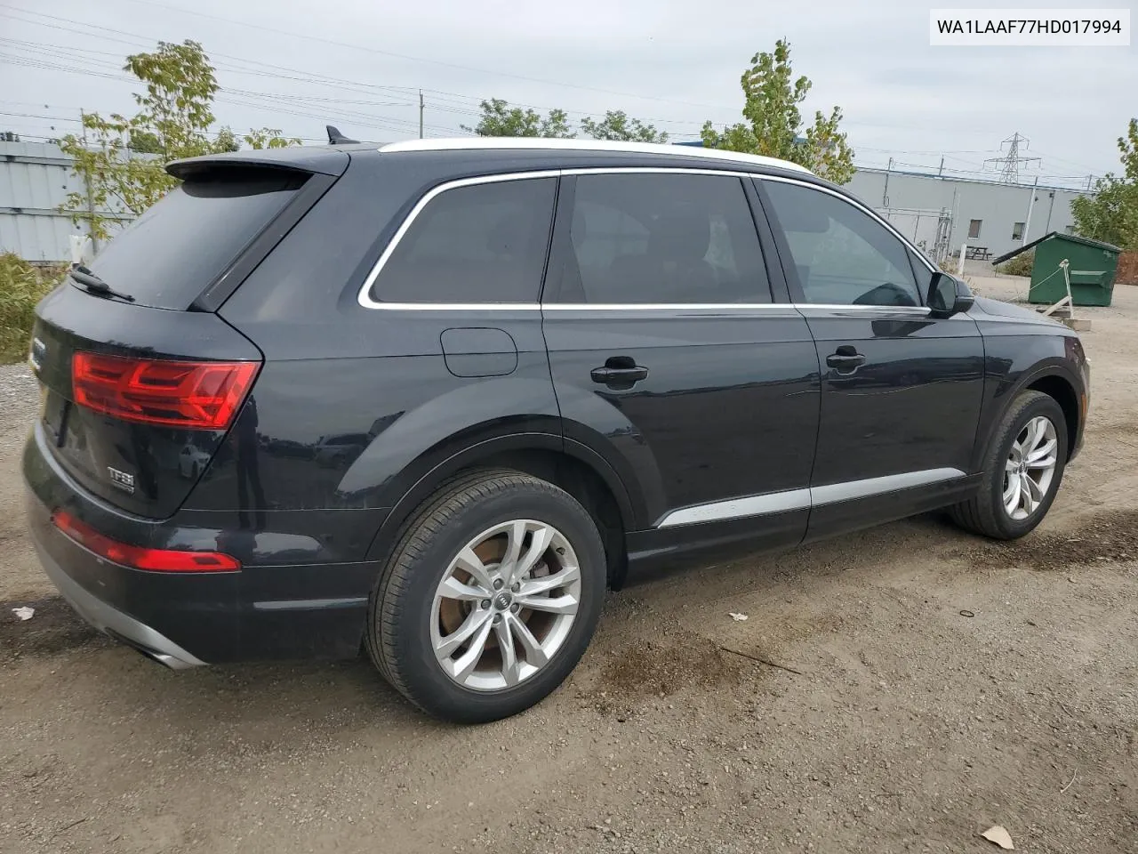 WA1LAAF77HD017994 2017 Audi Q7 Premium Plus