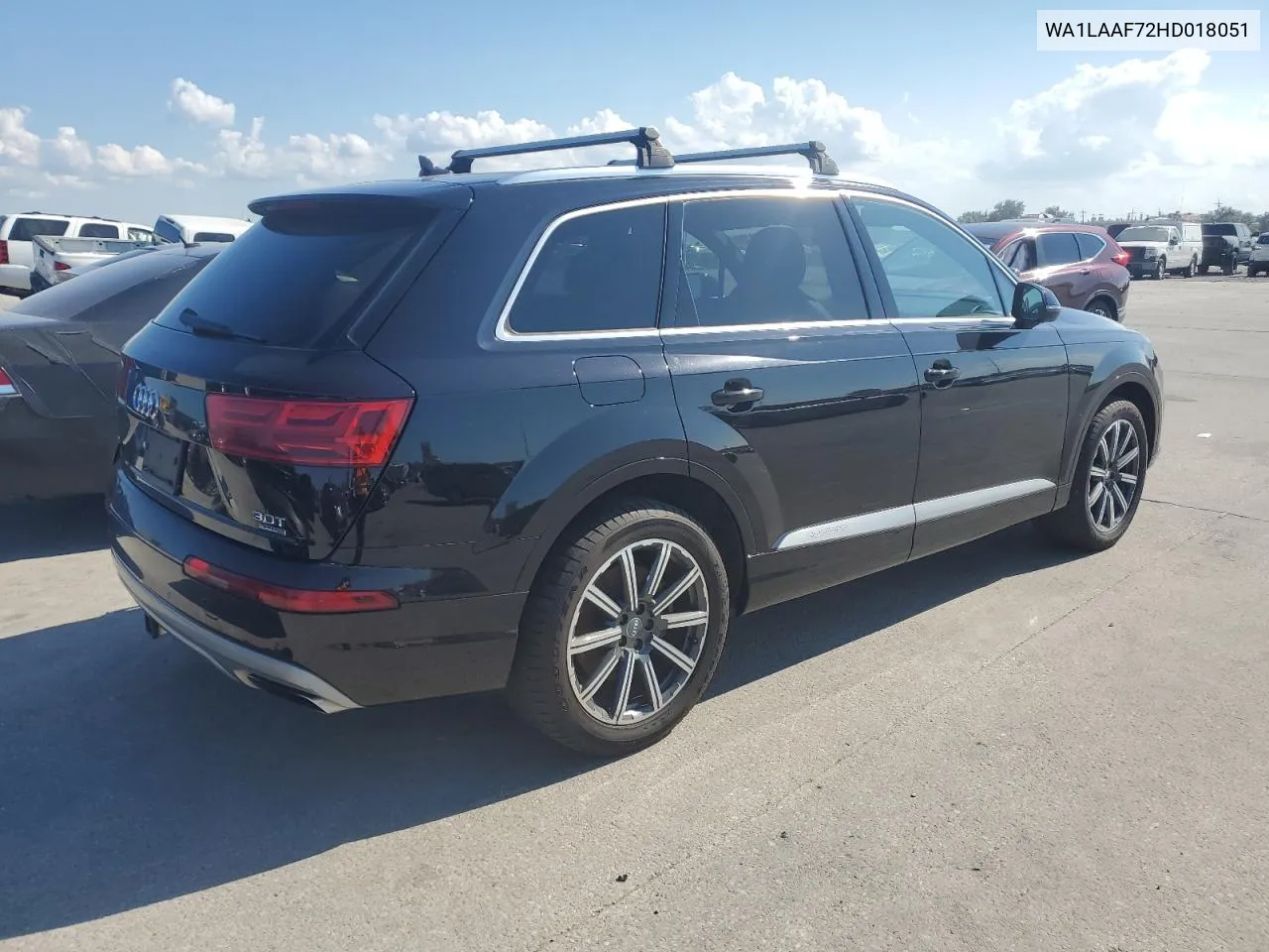 2017 Audi Q7 Premium Plus VIN: WA1LAAF72HD018051 Lot: 72708784