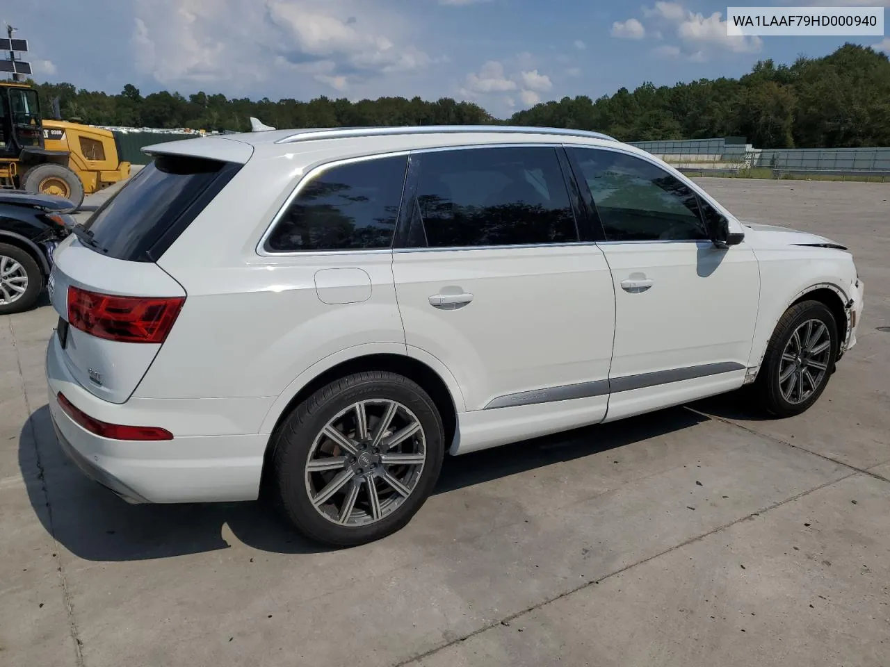 2017 Audi Q7 Premium Plus VIN: WA1LAAF79HD000940 Lot: 72785184