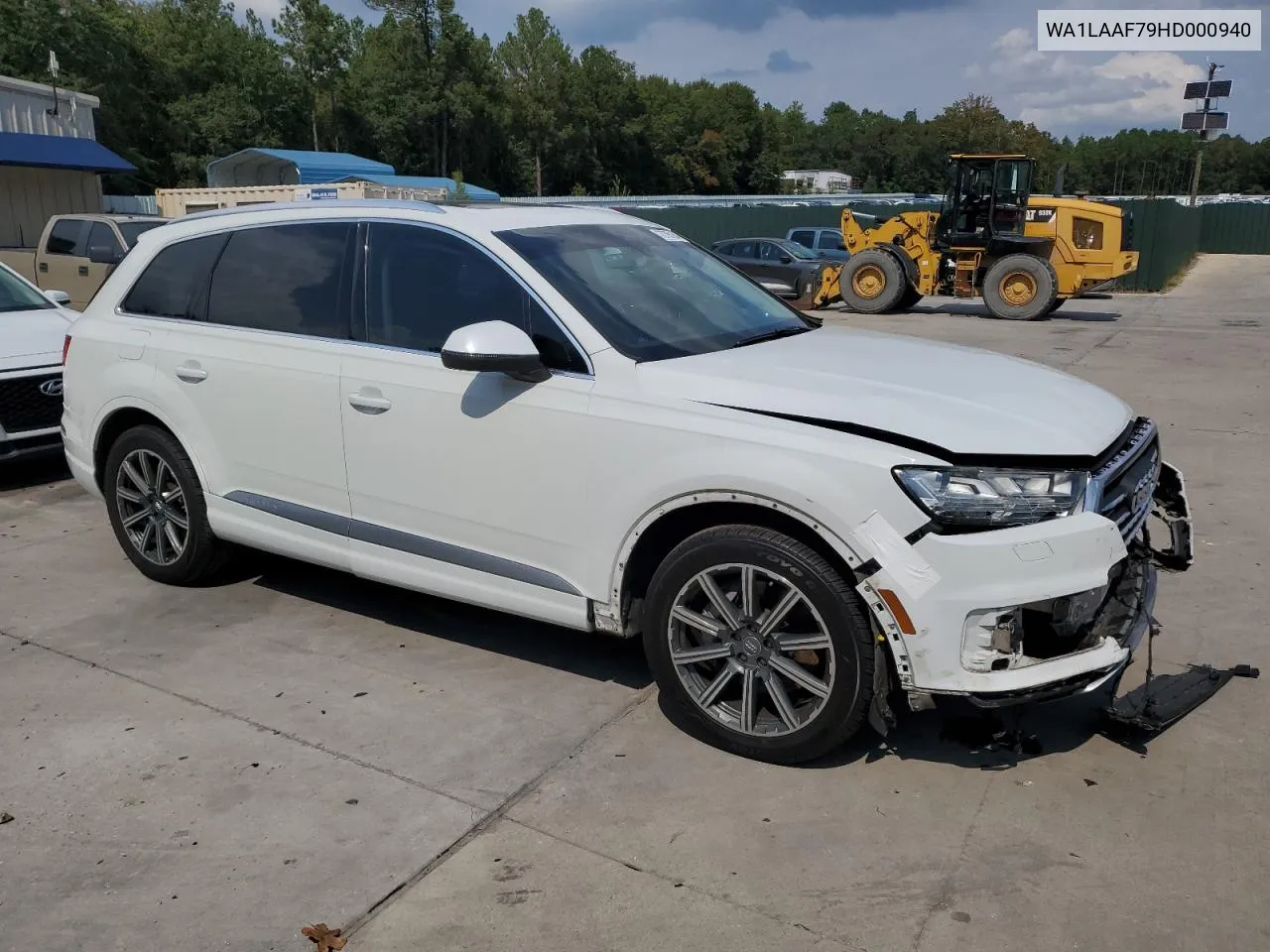 2017 Audi Q7 Premium Plus VIN: WA1LAAF79HD000940 Lot: 72785184