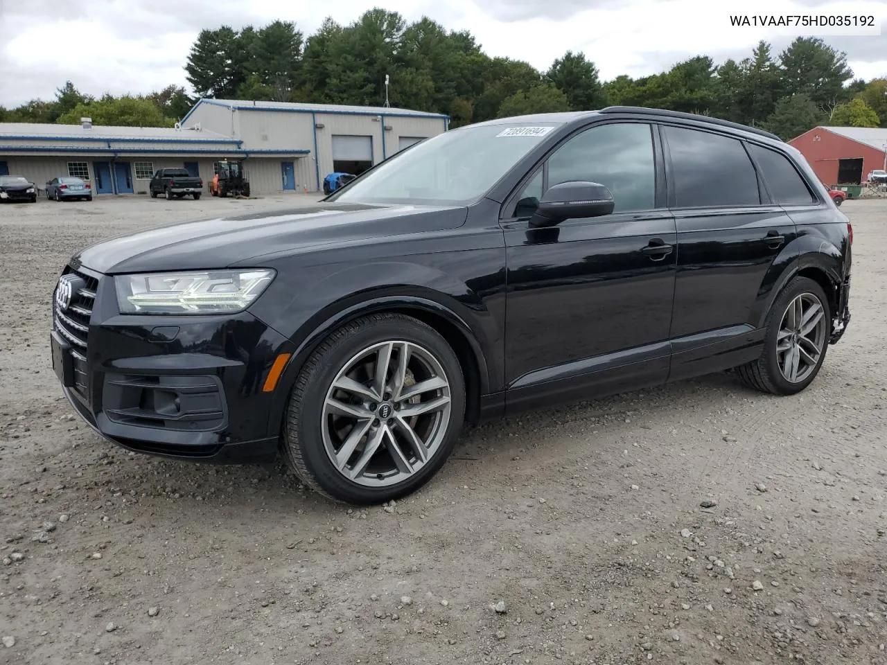 2017 Audi Q7 Prestige VIN: WA1VAAF75HD035192 Lot: 72891694