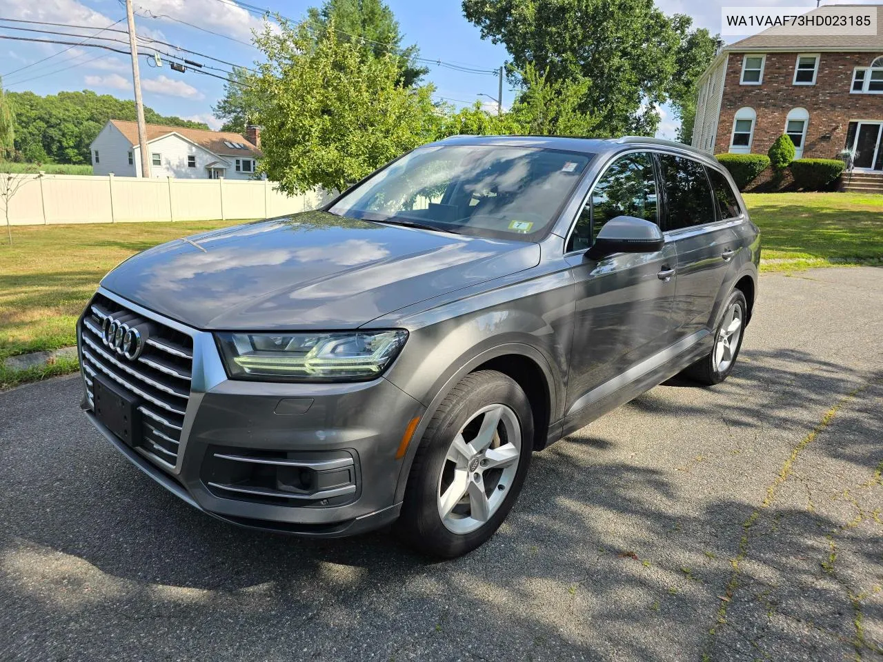 2017 Audi Q7 Prestige VIN: WA1VAAF73HD023185 Lot: 73882324