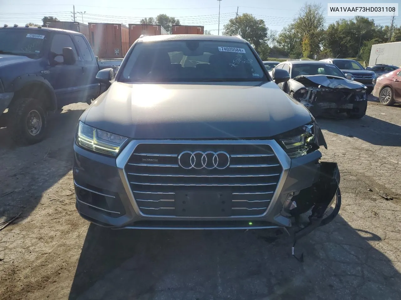 2017 Audi Q7 Prestige VIN: WA1VAAF73HD031108 Lot: 74020584