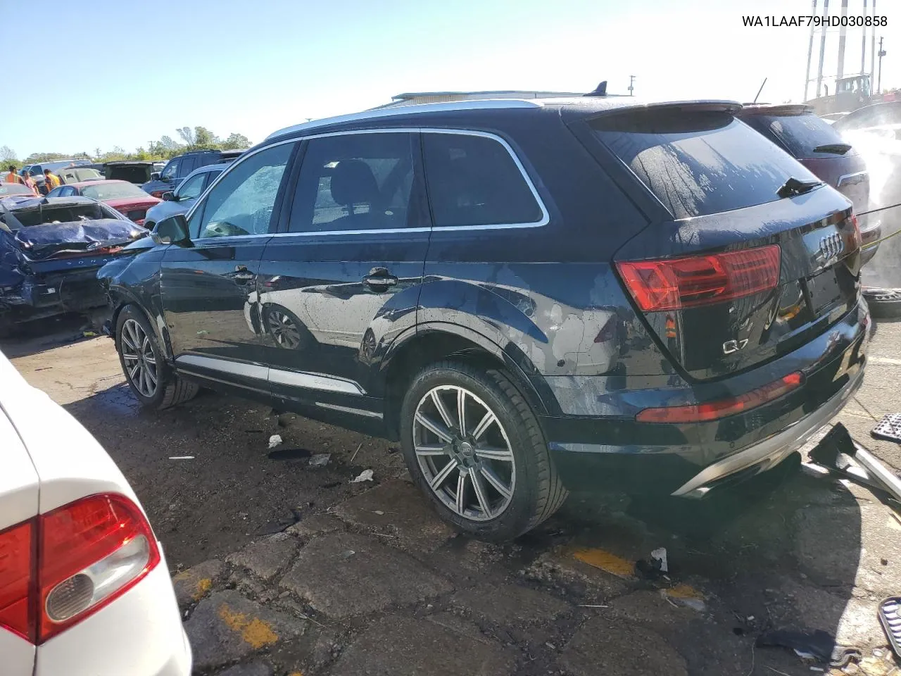 2017 Audi Q7 Premium Plus VIN: WA1LAAF79HD030858 Lot: 74370174