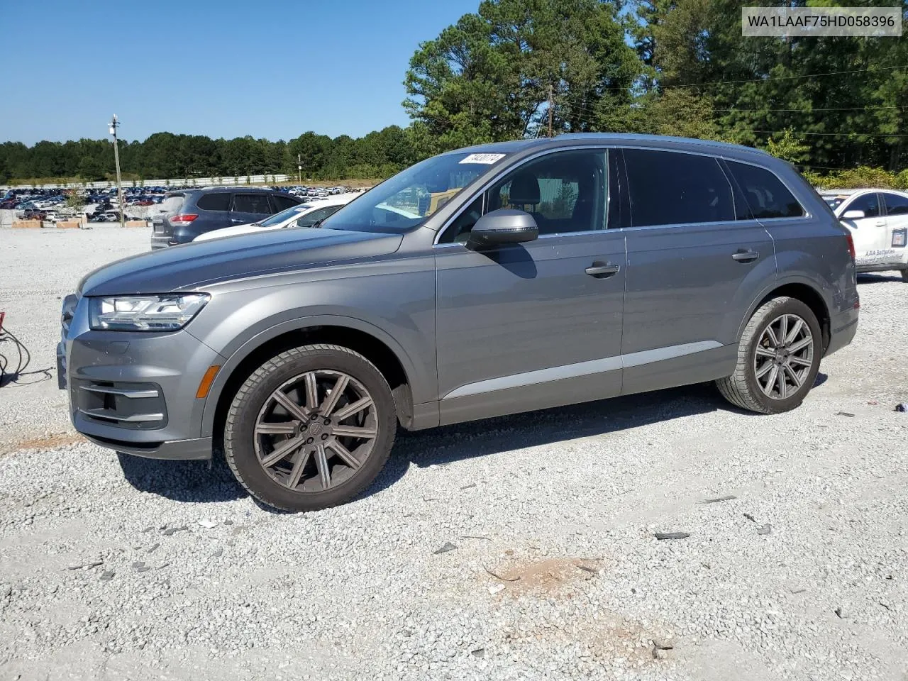 2017 Audi Q7 Premium Plus VIN: WA1LAAF75HD058396 Lot: 74430774