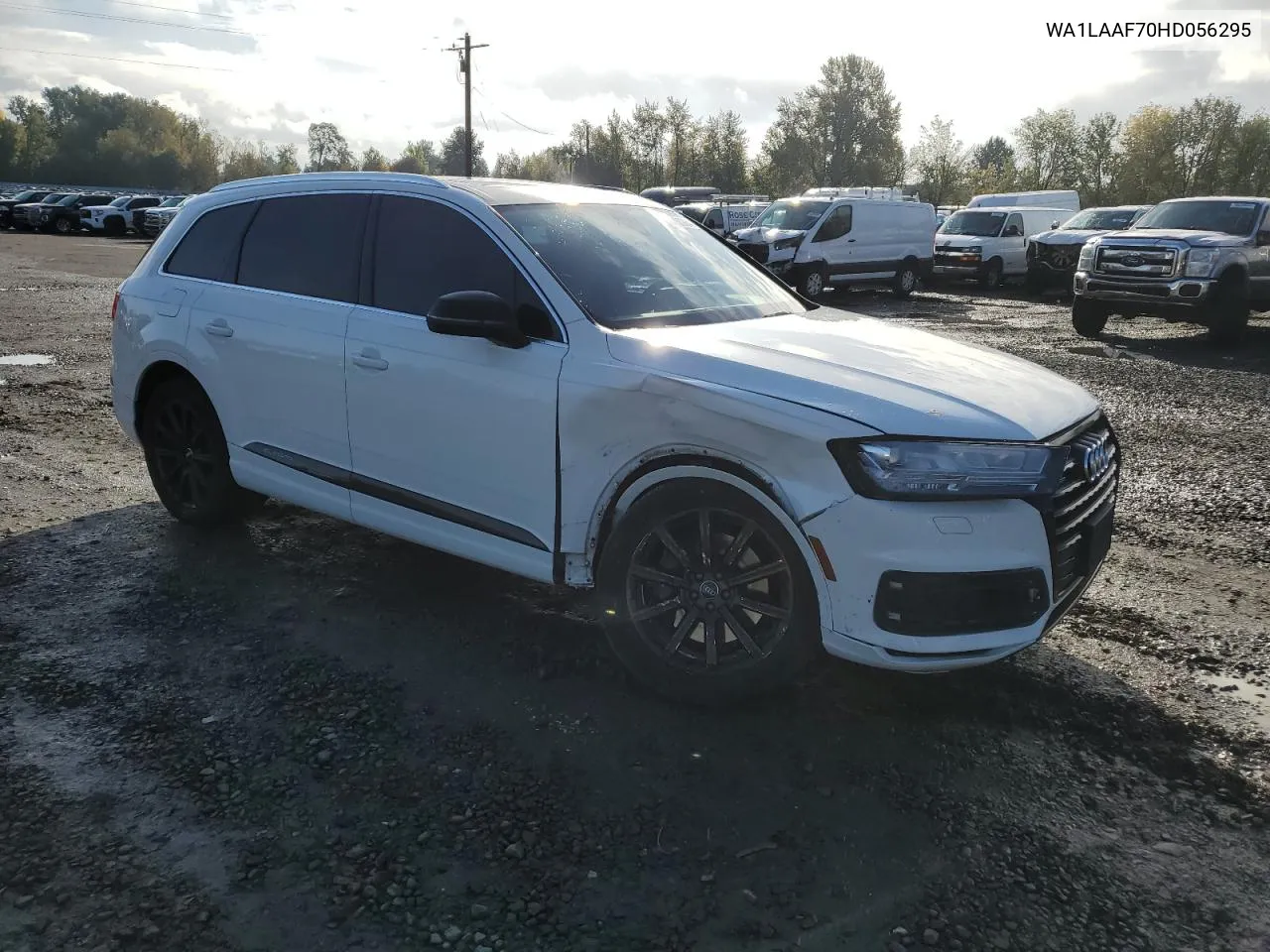 2017 Audi Q7 Premium Plus VIN: WA1LAAF70HD056295 Lot: 74850994