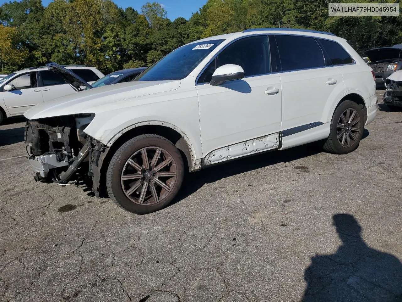 2017 Audi Q7 Premium Plus VIN: WA1LHAF79HD045954 Lot: 74955344