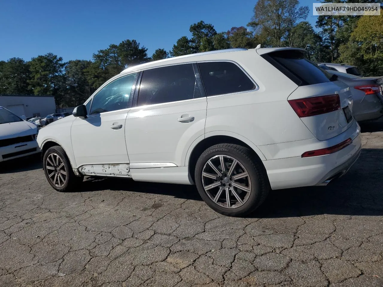 2017 Audi Q7 Premium Plus VIN: WA1LHAF79HD045954 Lot: 74955344