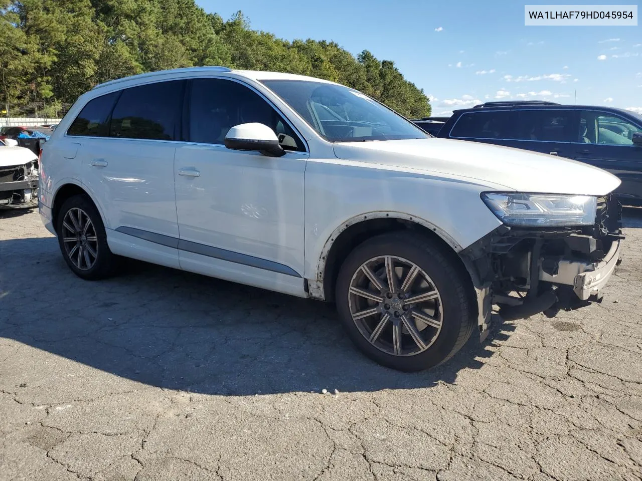 2017 Audi Q7 Premium Plus VIN: WA1LHAF79HD045954 Lot: 74955344