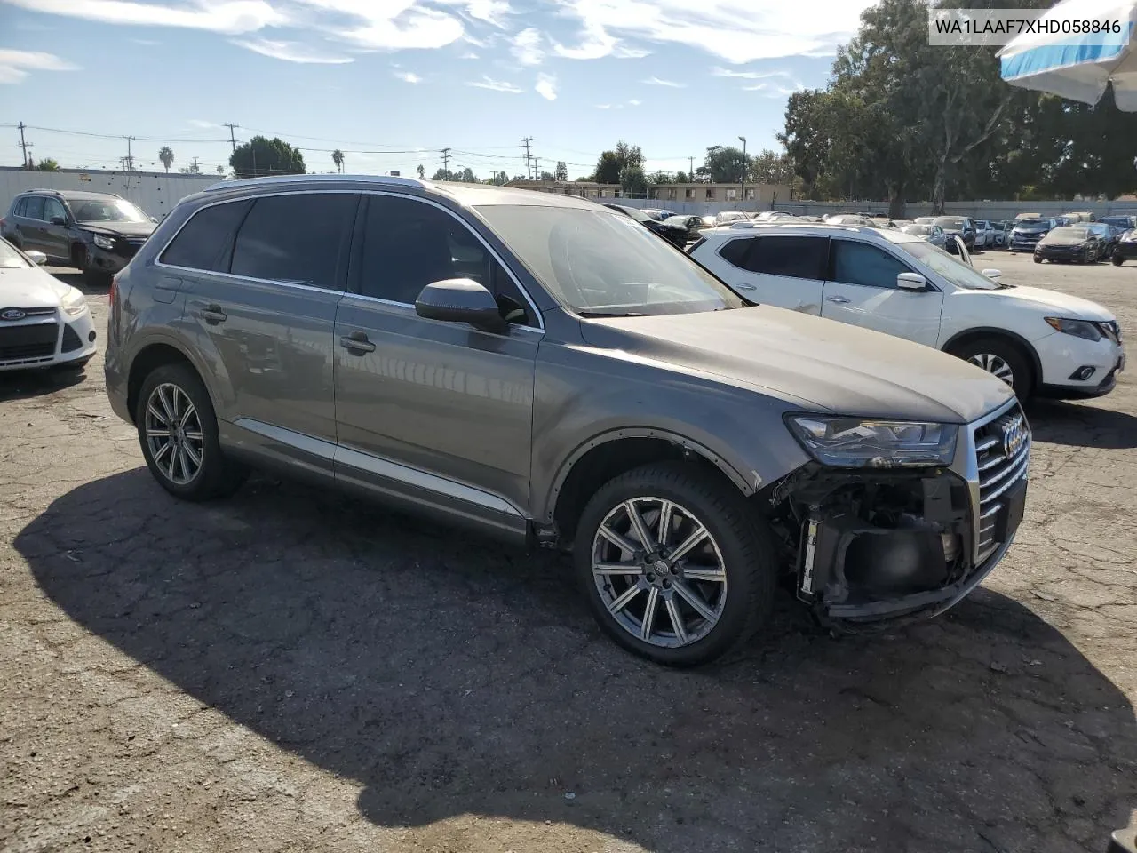 2017 Audi Q7 Premium Plus VIN: WA1LAAF7XHD058846 Lot: 75365174