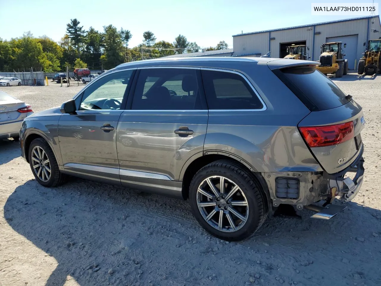 2017 Audi Q7 Premium Plus VIN: WA1LAAF73HD011125 Lot: 75626864