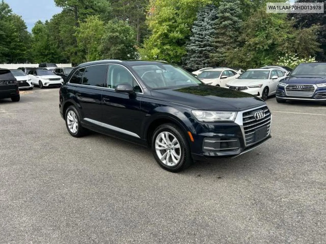 2017 Audi Q7 Premium Plus VIN: WA1LAAF70HD013978 Lot: 75707594