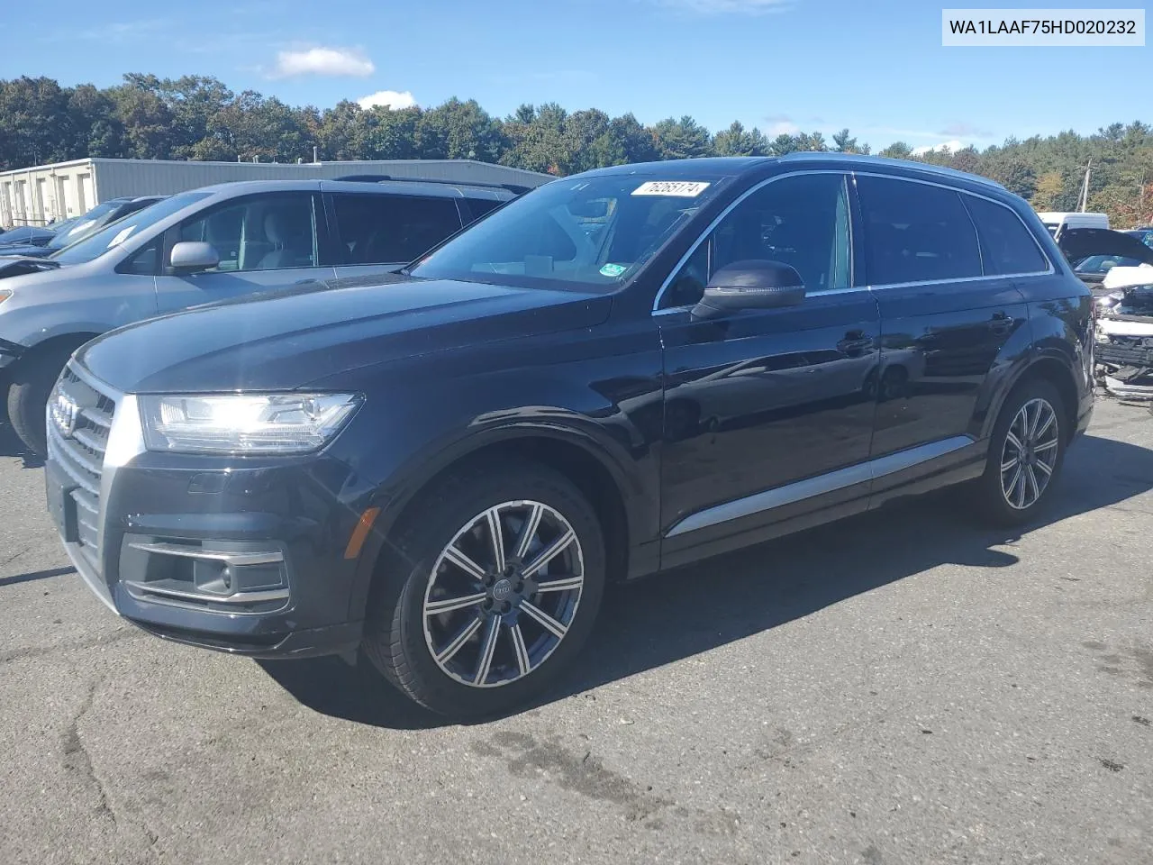 2017 Audi Q7 Premium Plus VIN: WA1LAAF75HD020232 Lot: 76265174