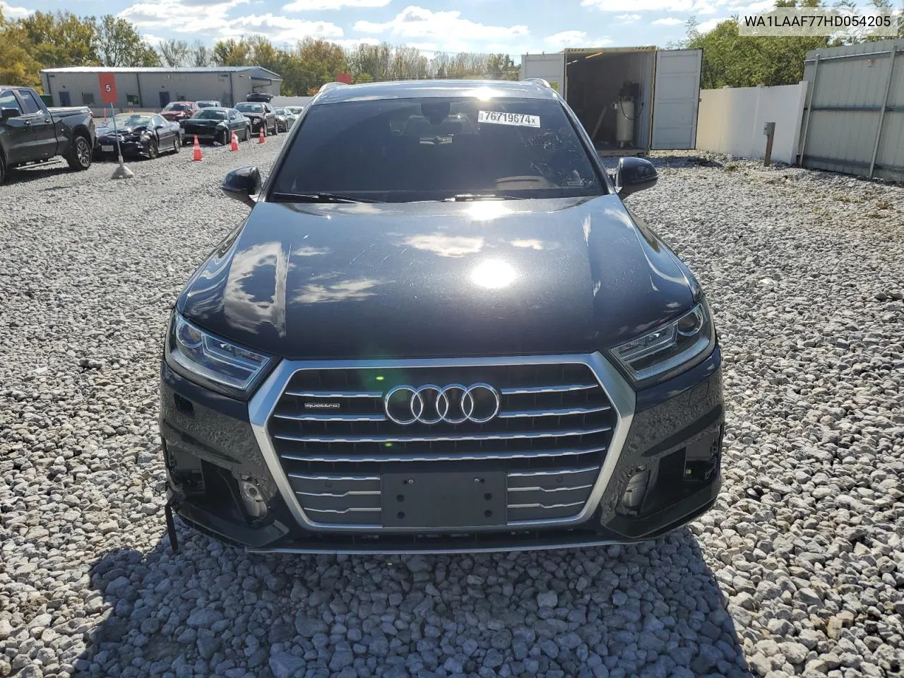 2017 Audi Q7 Premium Plus VIN: WA1LAAF77HD054205 Lot: 76719674