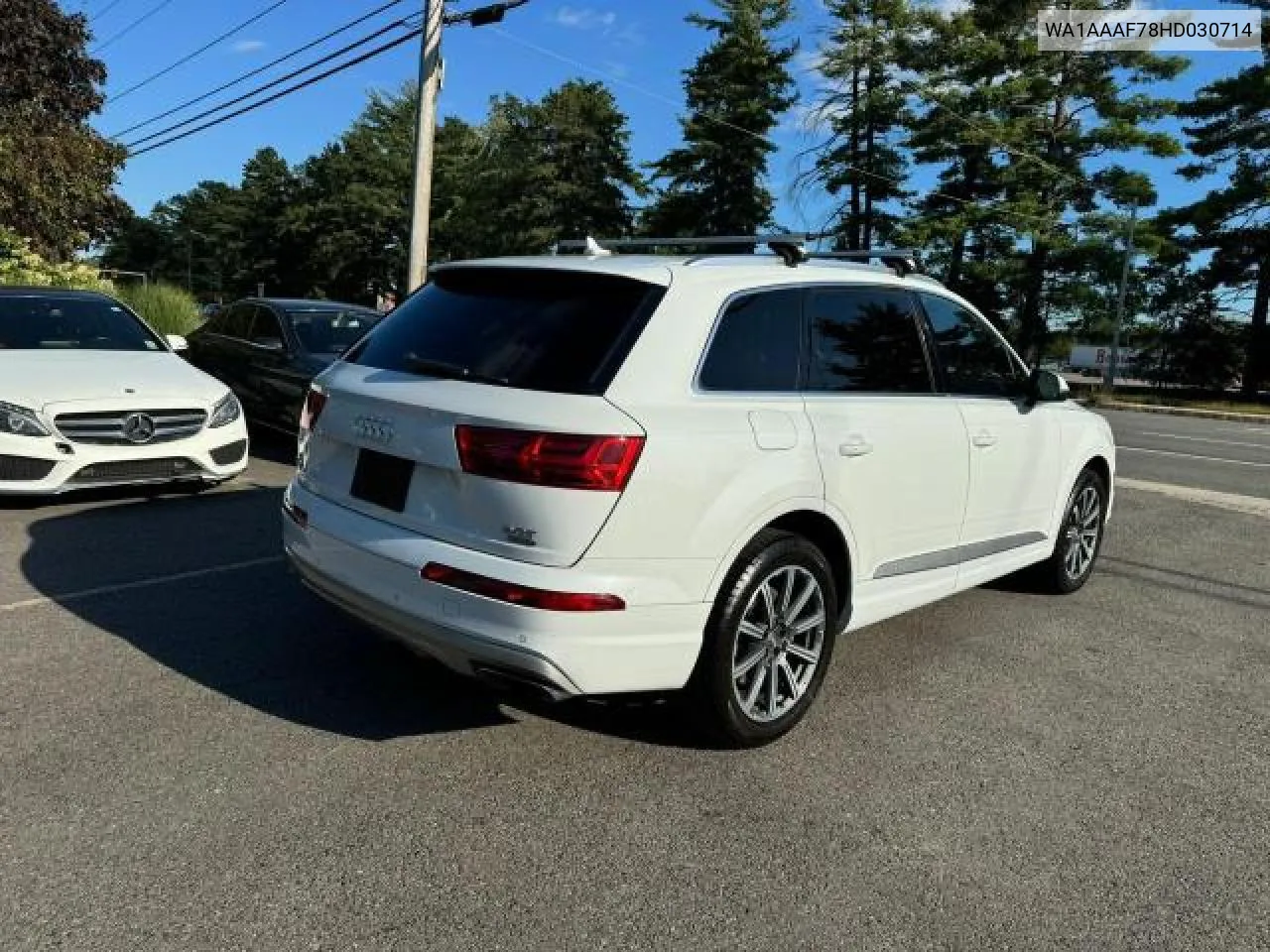 2017 Audi Q7 Premium VIN: WA1AAAF78HD030714 Lot: 76764664