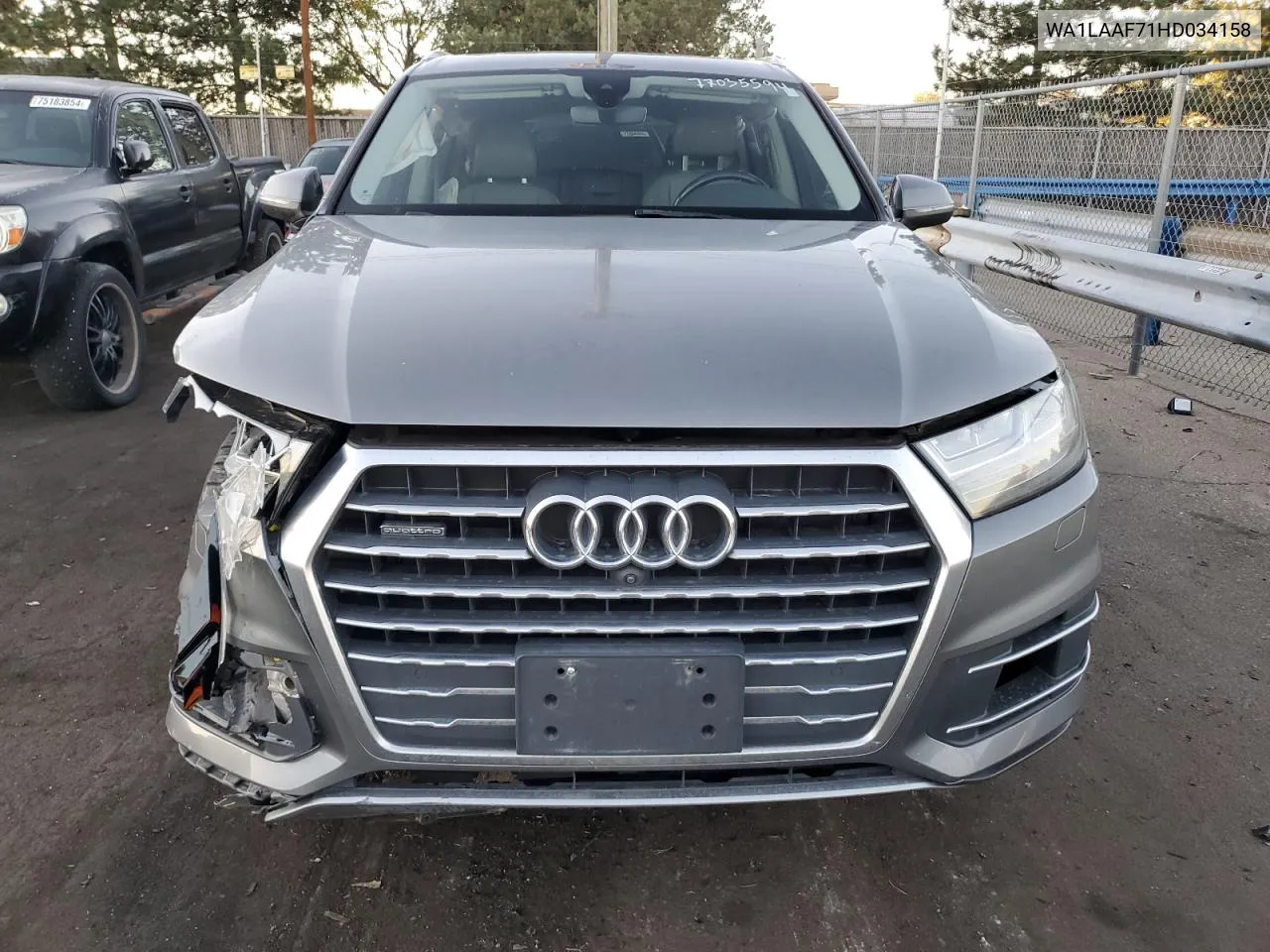 2017 Audi Q7 Premium Plus VIN: WA1LAAF71HD034158 Lot: 77035594