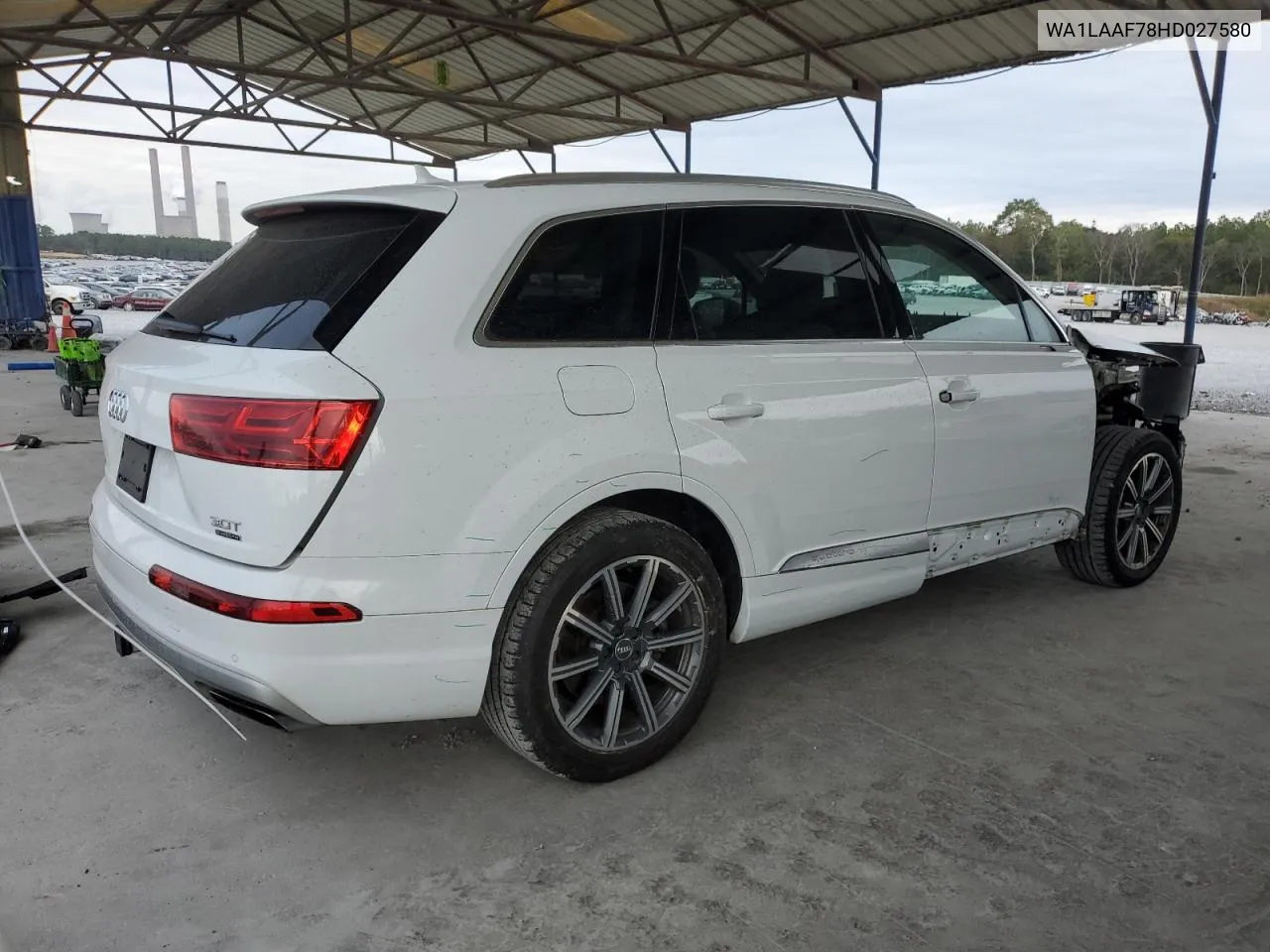 2017 Audi Q7 Premium Plus VIN: WA1LAAF78HD027580 Lot: 77209154