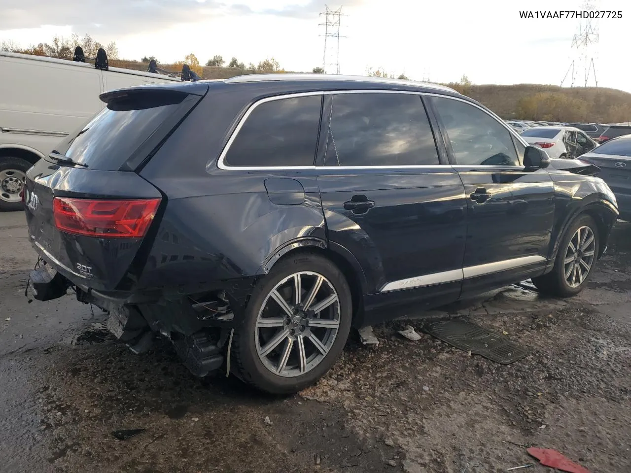 2017 Audi Q7 Prestige VIN: WA1VAAF77HD027725 Lot: 77362774