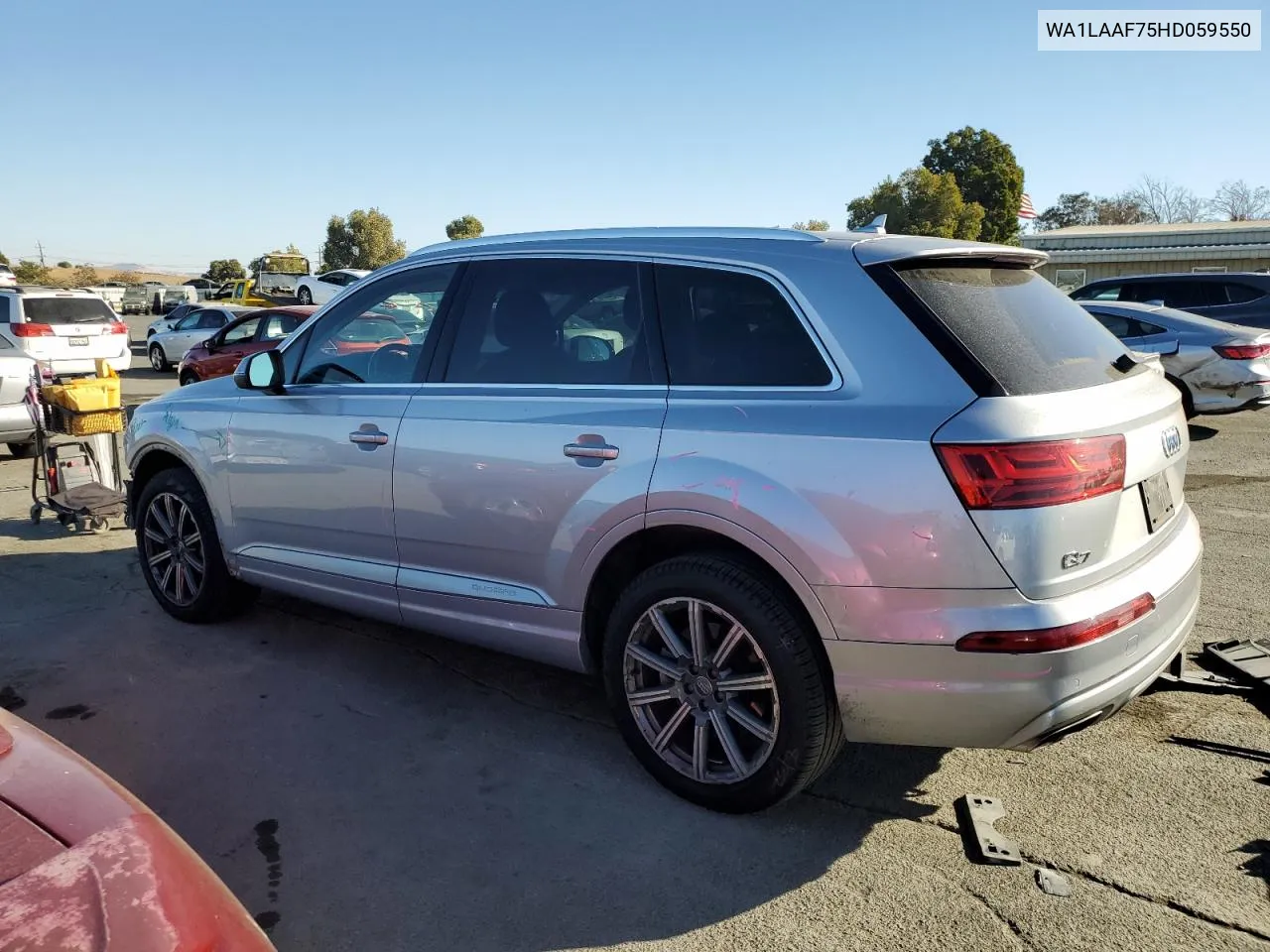 2017 Audi Q7 Premium Plus VIN: WA1LAAF75HD059550 Lot: 77465594