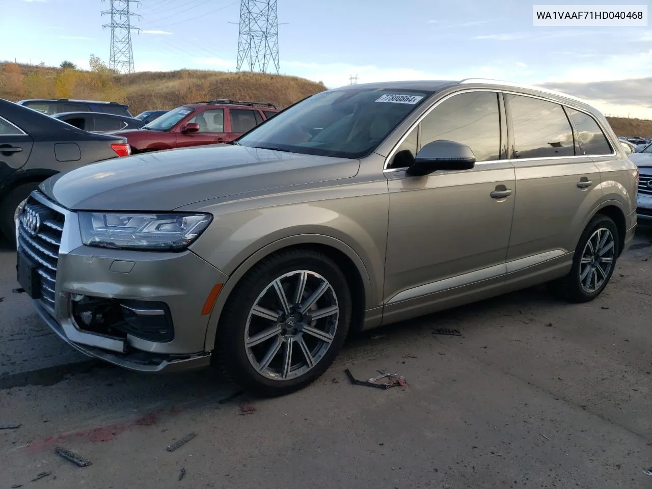 2017 Audi Q7 Prestige VIN: WA1VAAF71HD040468 Lot: 77800864