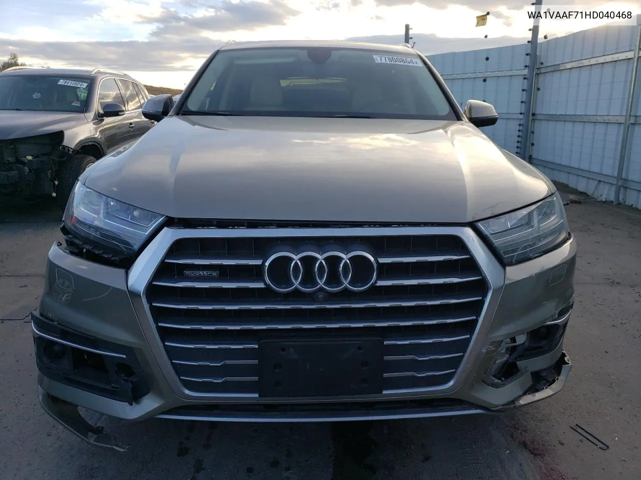 2017 Audi Q7 Prestige VIN: WA1VAAF71HD040468 Lot: 77800864