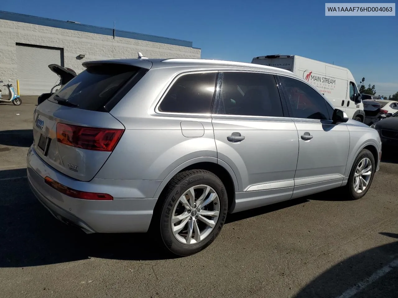 2017 Audi Q7 Premium VIN: WA1AAAF76HD004063 Lot: 77857634