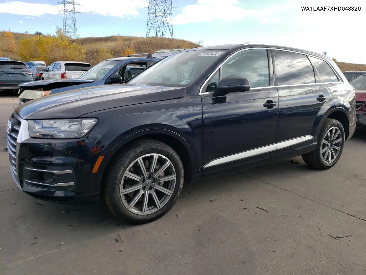 2017 Audi Q7 Premium Plus VIN: WA1LAAF7XHD048320 Lot: 77875404