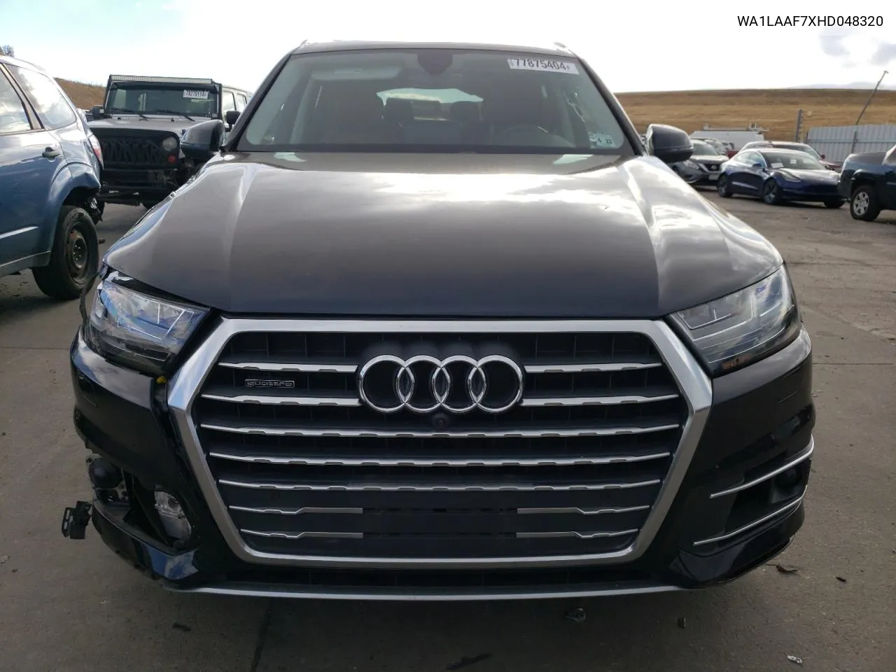 2017 Audi Q7 Premium Plus VIN: WA1LAAF7XHD048320 Lot: 77875404