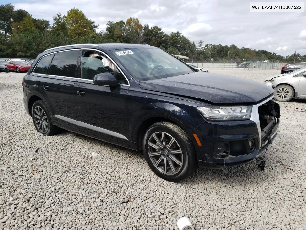 2017 Audi Q7 Premium Plus VIN: WA1LAAF74HD007522 Lot: 77936574