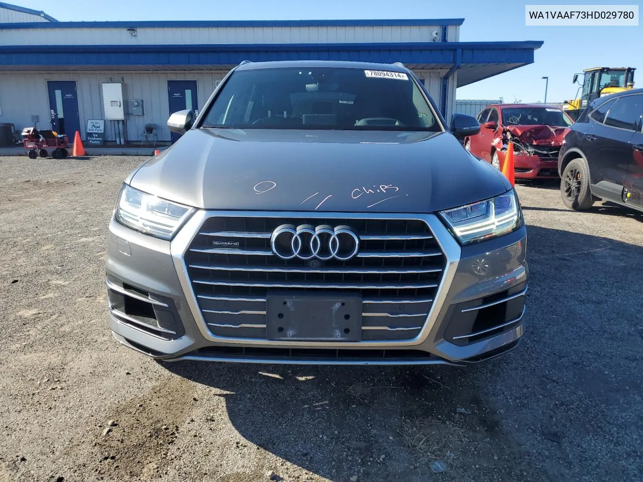 2017 Audi Q7 Prestige VIN: WA1VAAF73HD029780 Lot: 78094314