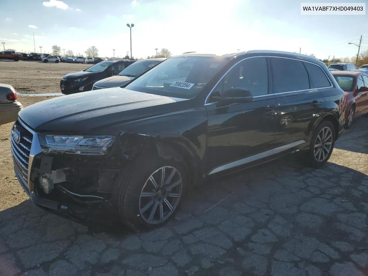 2017 Audi Q7 Prestige VIN: WA1VABF7XHD049403 Lot: 78902094