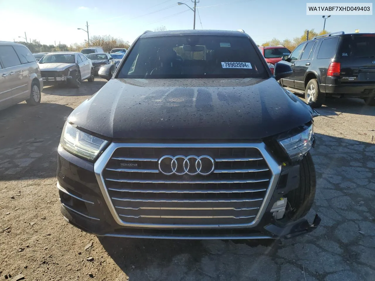 2017 Audi Q7 Prestige VIN: WA1VABF7XHD049403 Lot: 78902094