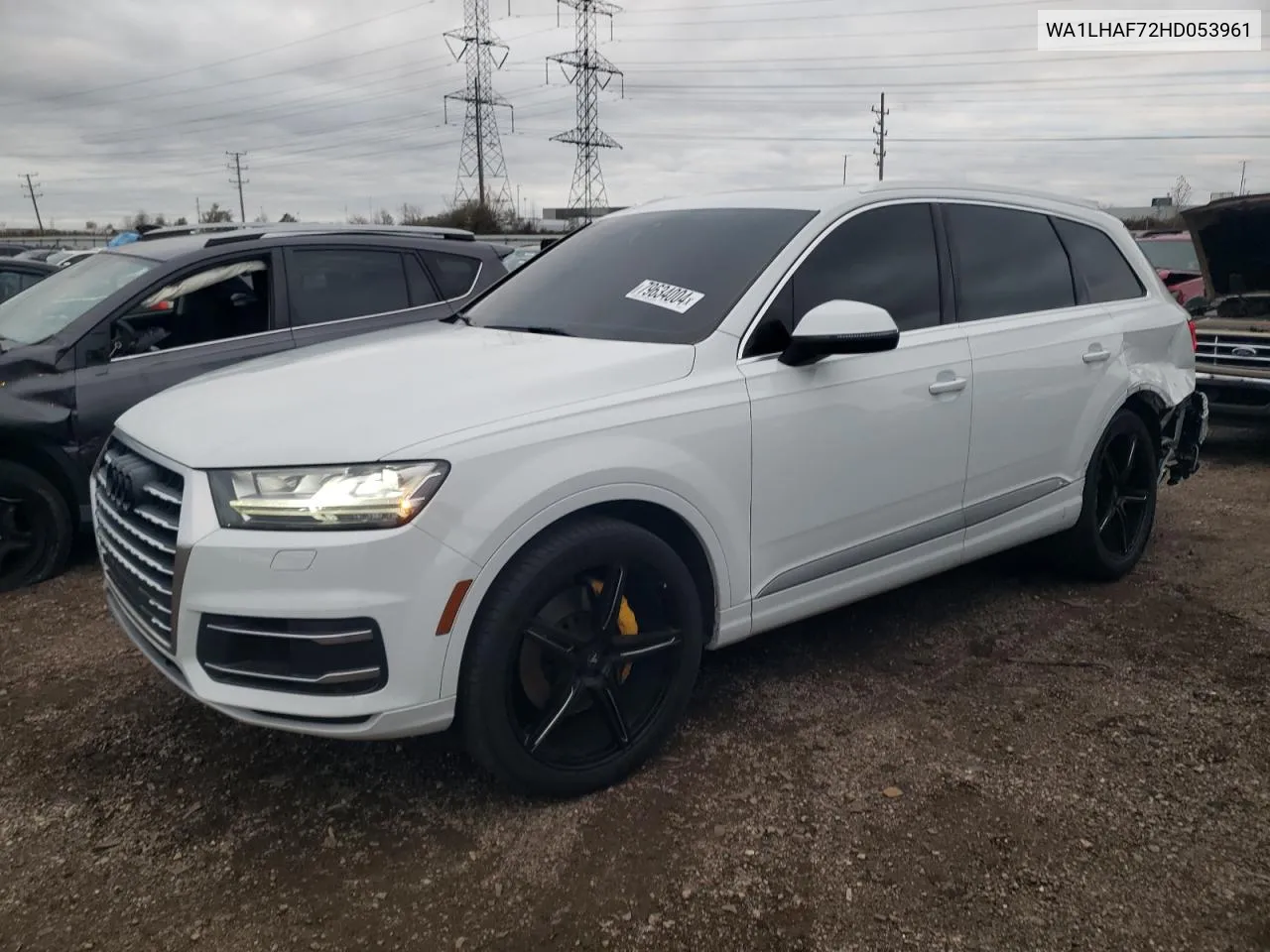 2017 Audi Q7 Premium Plus VIN: WA1LHAF72HD053961 Lot: 79634004