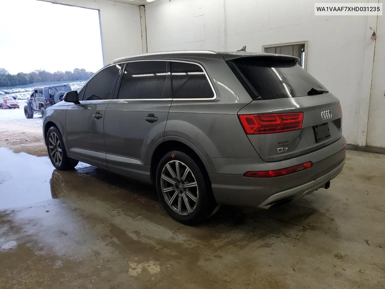 2017 Audi Q7 Prestige VIN: WA1VAAF7XHD031235 Lot: 79664584