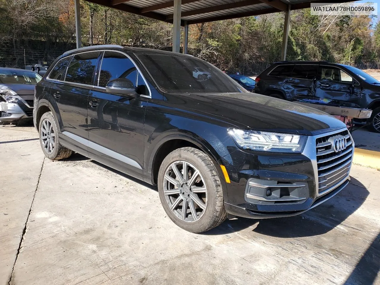 2017 Audi Q7 Premium Plus VIN: WA1LAAF78HD059896 Lot: 79733064