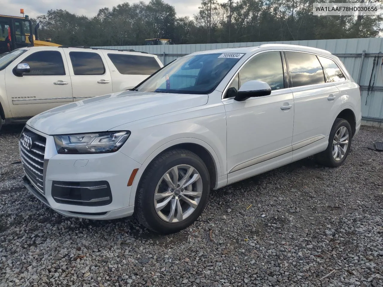 2017 Audi Q7 Premium Plus VIN: WA1LAAF78HD030656 Lot: 79898834