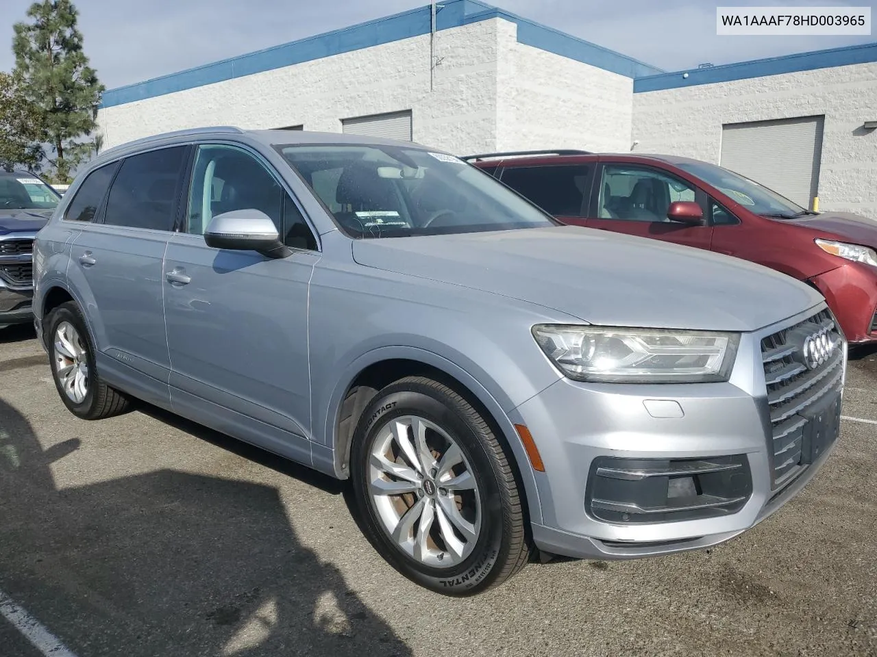 2017 Audi Q7 Premium VIN: WA1AAAF78HD003965 Lot: 80058194