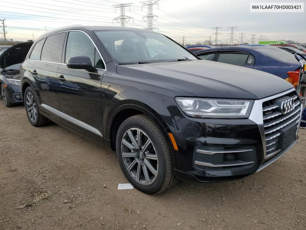 2017 Audi Q7 Premium Plus VIN: WA1LAAF70HD003421 Lot: 80633874