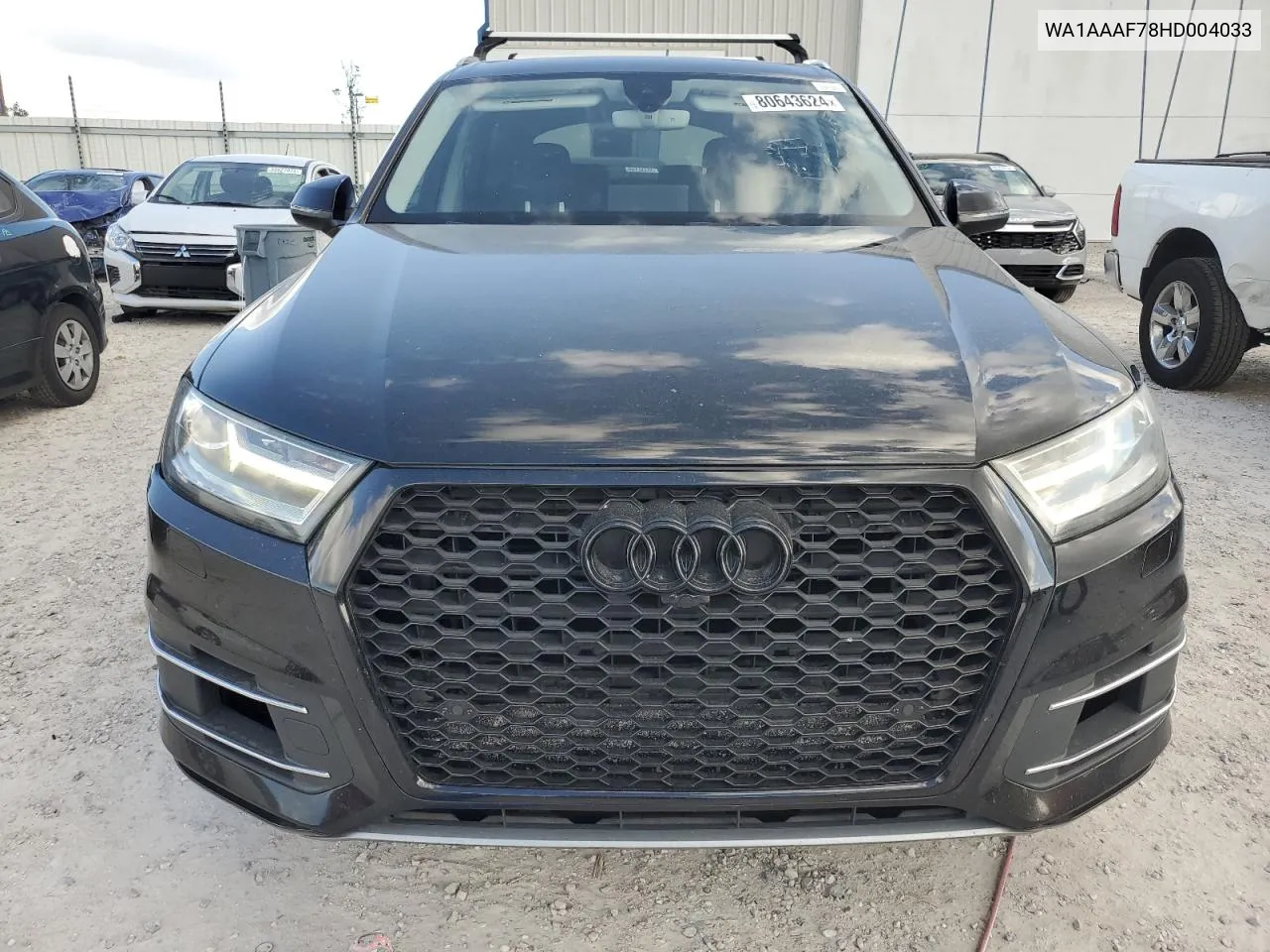 2017 Audi Q7 Premium VIN: WA1AAAF78HD004033 Lot: 80643624