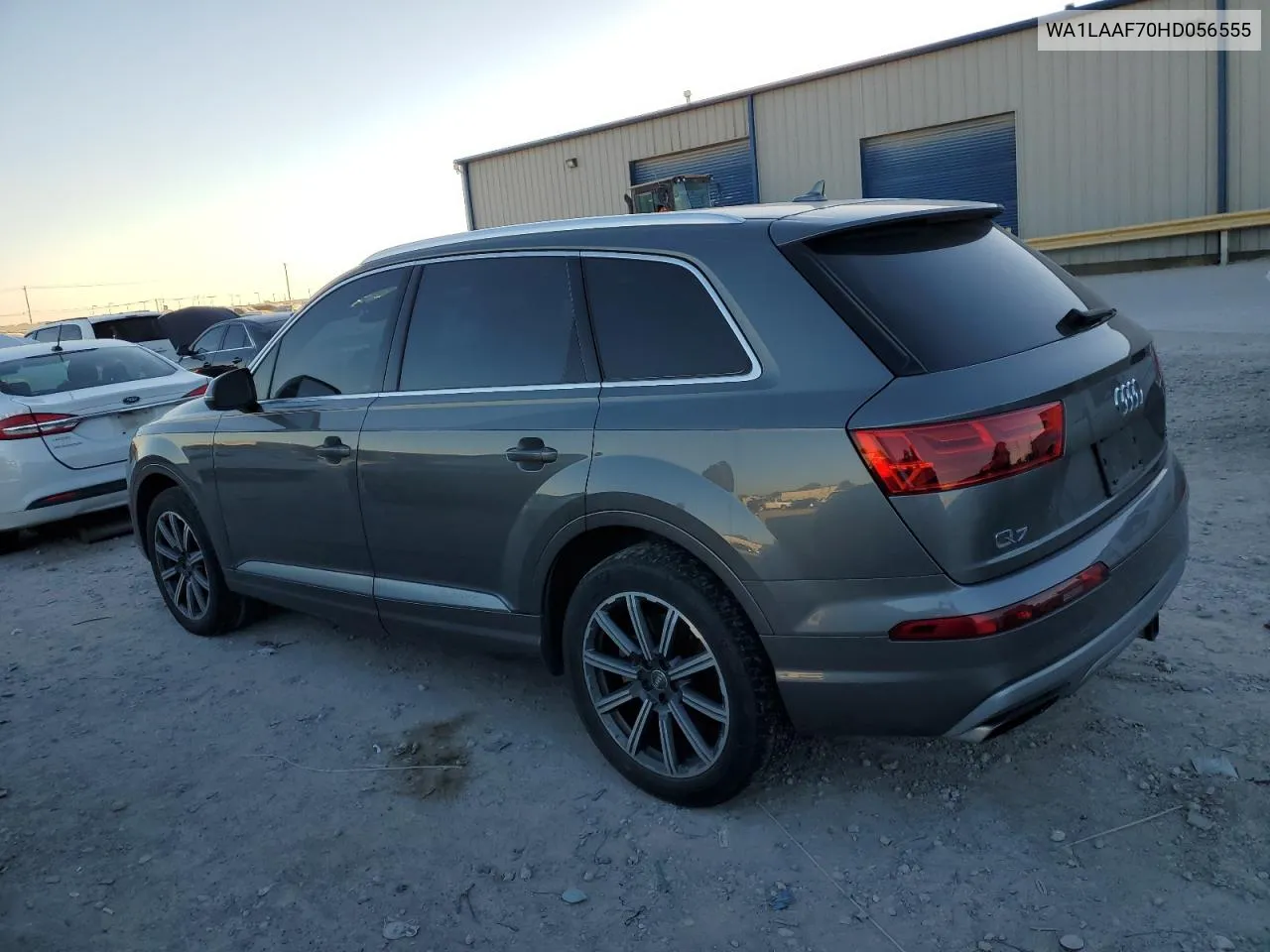 2017 Audi Q7 Premium Plus VIN: WA1LAAF70HD056555 Lot: 80698964