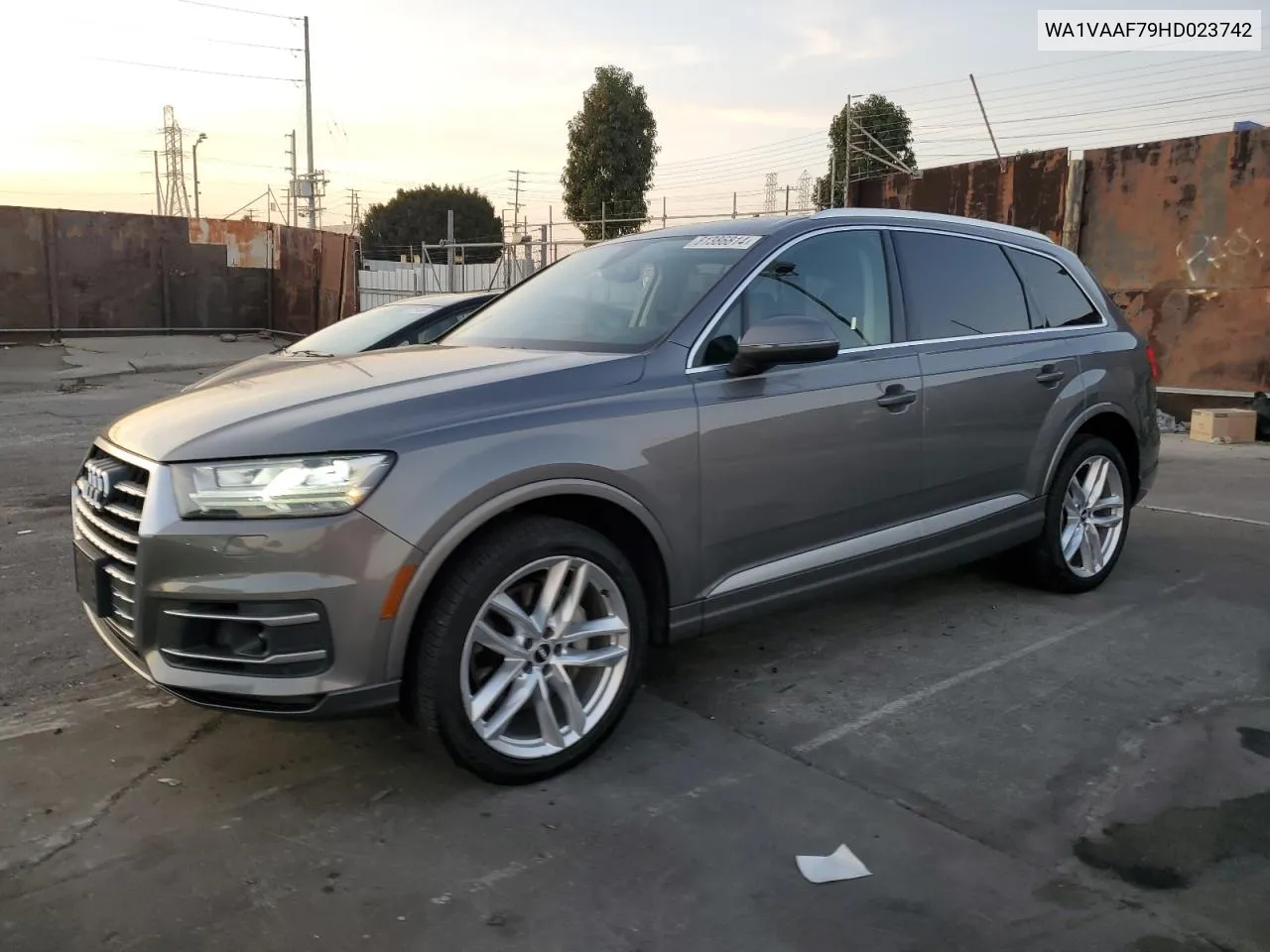 2017 Audi Q7 Prestige VIN: WA1VAAF79HD023742 Lot: 81386814