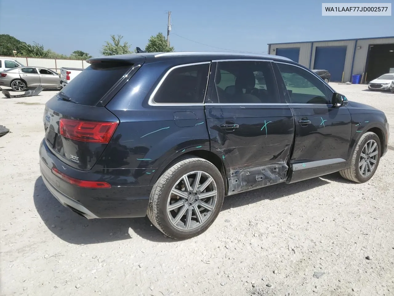 2018 Audi Q7 Premium Plus VIN: WA1LAAF77JD002577 Lot: 60963454