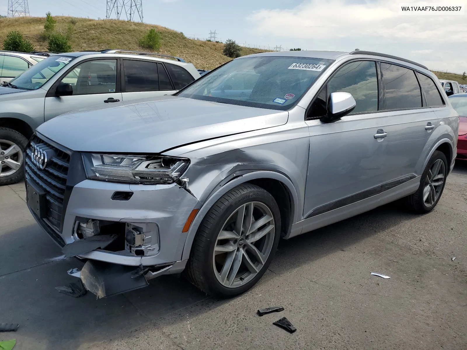 2018 Audi Q7 Prestige VIN: WA1VAAF76JD006337 Lot: 63230264