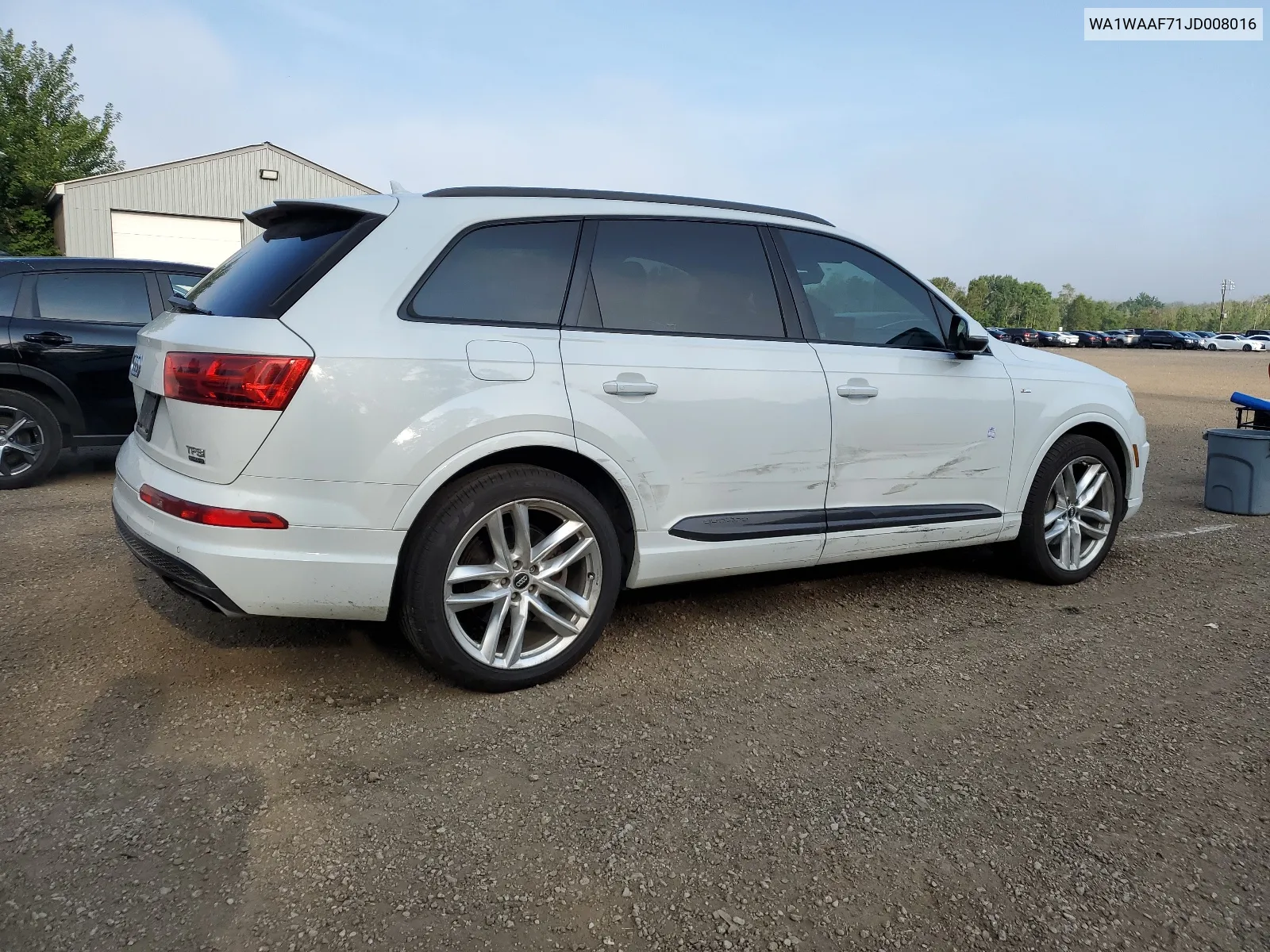 WA1WAAF71JD008016 2018 Audi Q7 Technik S-Line