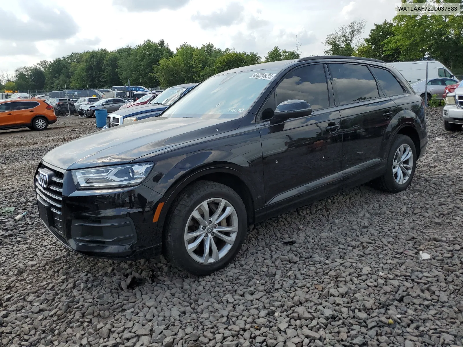 2018 Audi Q7 Premium Plus VIN: WA1LAAF72JD037883 Lot: 64804034