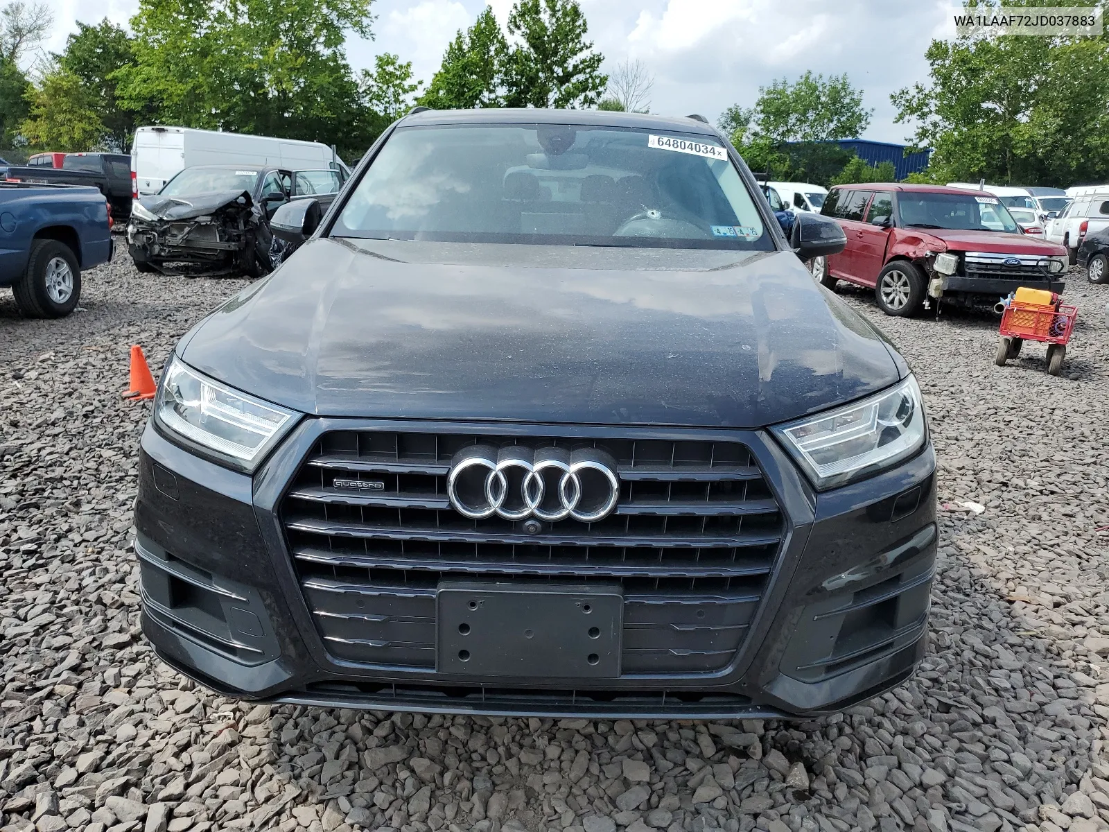 2018 Audi Q7 Premium Plus VIN: WA1LAAF72JD037883 Lot: 64804034