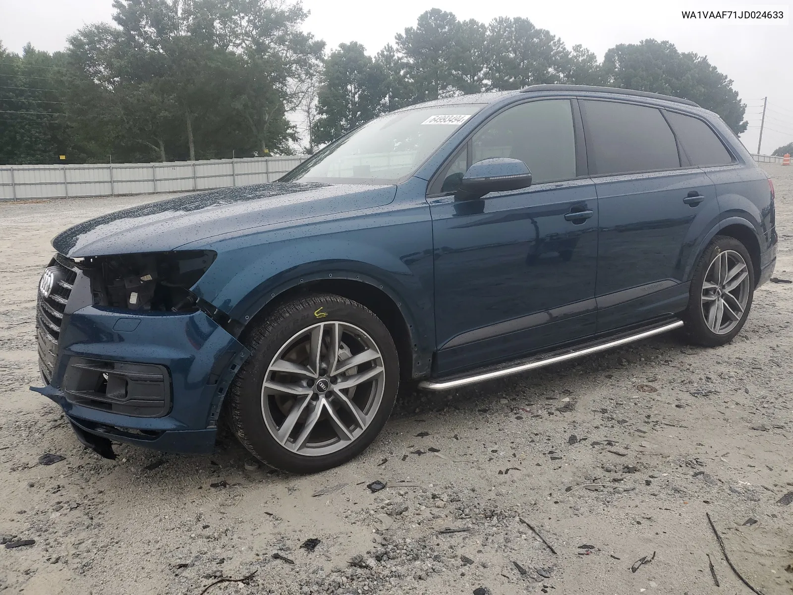 WA1VAAF71JD024633 2018 Audi Q7 Prestige