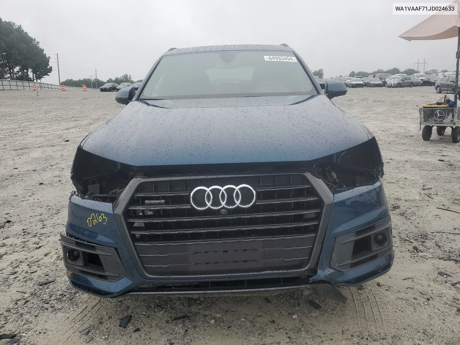 2018 Audi Q7 Prestige VIN: WA1VAAF71JD024633 Lot: 64993494