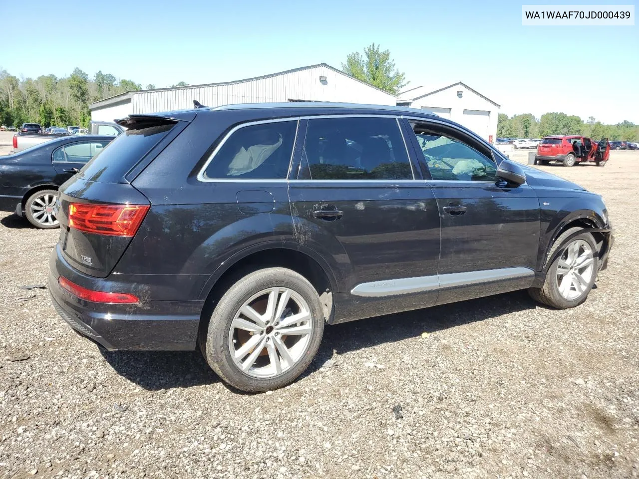 WA1WAAF70JD000439 2018 Audi Q7 Technik S-Line