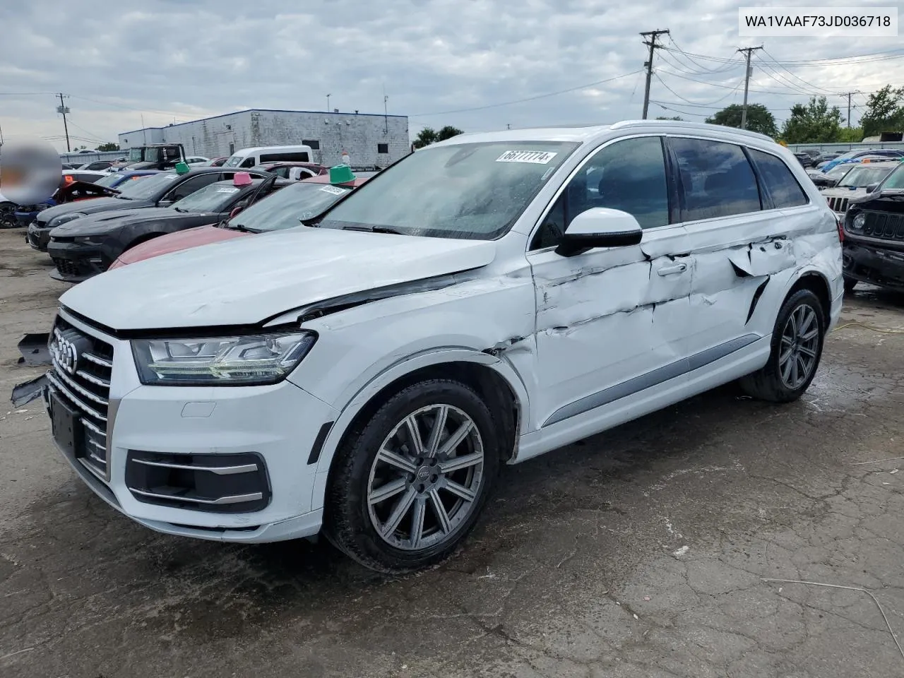 WA1VAAF73JD036718 2018 Audi Q7 Prestige